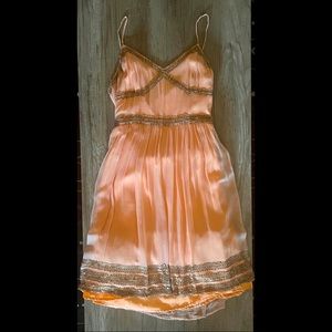 Adrianna Papell Peach Dress